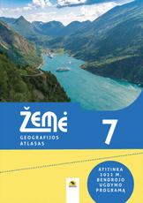 Žemė 7. Geografijos atlasas 7 klasei. 2022 m. BUP