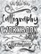 30 days of Affirmations Through Calligraphy