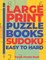 Large Print Puzzle Books Sudoku Easy To Hard