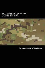 Multiservice Brevity Codes FM 3-97.18