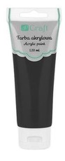 Akriliniai dažai 120ml, juodi