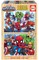 2 dėlionės (puzzle) 2x25 SUPER HEROJUS ADVENTURES 3+