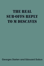 The real sub-offs Reply to M Descaves