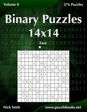Binary Puzzles 14x14 - Easy - Volume 8 - 276 Puzzles