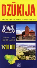 Dzūkija. Žemėlapiai, lankytinos vietos, poilsis ir pramogos. M 1:200 000