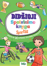 Sportas. Didžioji spalvinimo knyga
