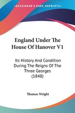 England Under The House Of Hanover V1