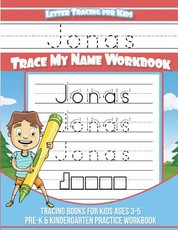 Jonas Letter Tracing for Kids Trace my Name Workbook