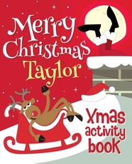 Merry Christmas Taylor - Xmas Activity Book