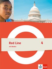 Red Line 4, Schulbuch mit Medien (fester Einband) Klasse 8
