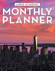 Large Academic Monthly Planner