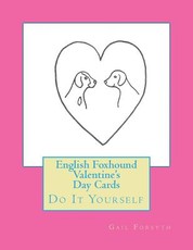 English Foxhound Valentine's Day Cards