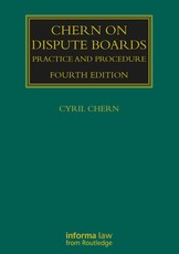 Chern on Dispute Boards