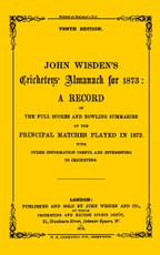 Wisden Cricketers' Almanack 1873