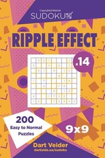 Sudoku Ripple Effect - 200 Easy to Normal Puzzles 9x9 (Volume 14)
