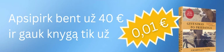 Pirk už 40 € ir gauk knygą už 1 centą