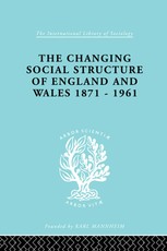 Marsh, D: Changing Social Structure of England and Wales