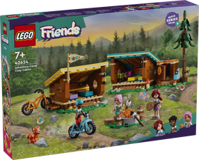 LEGO Friends The comfortable cabins of the adventure camp