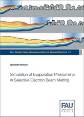 Simulation of Evaporation Phenomena in Selective Electron Beam Melting