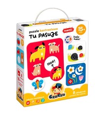 Kontrastinga dėlionė „Čia telpa“