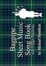 Bagpipe Sheet Music Book With Finger Positions