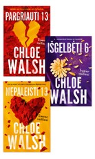 Chloe Walsh 3 knygų rinkinys: Pargriauti 13 + Nepaleisti 13 + Išgelbėti 6
