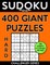 Sudoku Book 400 Hard GIANT Puzzles