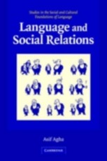Language and Social Relations