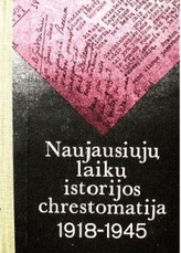 Naujausiųjų laikų istorijos chrestomatija 1918–1945