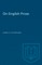 On English Prose
