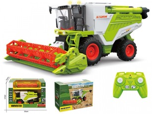 Žaislinis nuotolinio valdymo kombainas Harvester