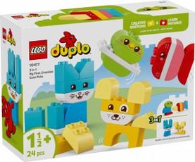 LEGO DUPLO 10477 „Gyvūnai“ (3 viename)