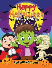 Happy Halloween Coloring Book
