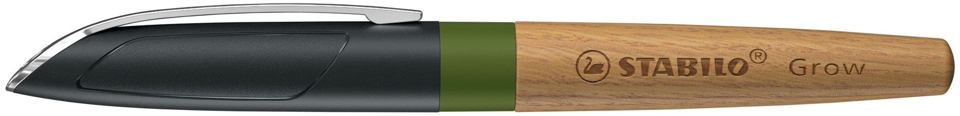 Plunksnakotis GROW nib M moos green-oak