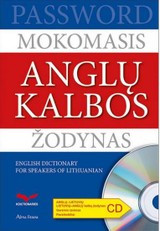 Mokomasis anglų kalbos žodynas Password (su CD)
