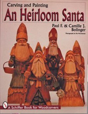 Carving and Painting and Heirloom Santa