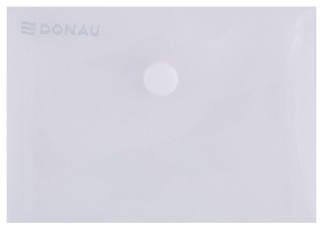 Aplankas-vokelis su spaustuku A7 skaidrus