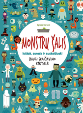 Monstrų šalis: ieškok, surask ir suskaičiuok!