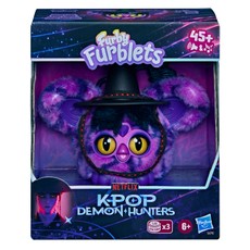 FURBY KPOP DEMON HUNTERS Interaktyvus žaislas „Furblets Saja Boy Demon“, 7,6 cm