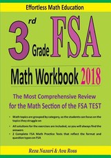 3rd Grade FSA Math Workbook 2018