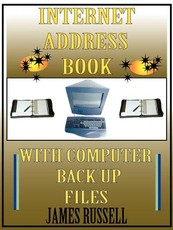Internet Address Book with Computer Back Up Files