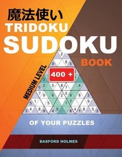 Tridoku Sudoku Book. Medium Level.