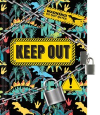 Keep Out! Locking Journal (Diary with Lock)