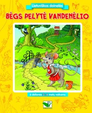 Bėgs pelytė vandenėlio. 6 dėlionės. Su rankenėle