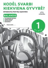 Vaivorykštė. Balandis. Pratybos 1 klasei