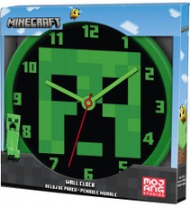 Sieninis laikrodis Minecraft, skersmuo 25 cm