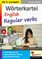 Wörterkartei English regular verbs