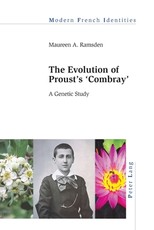The Evolution of Proust's Â«CombrayÂ»
