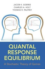 Quantal Response Equilibrium