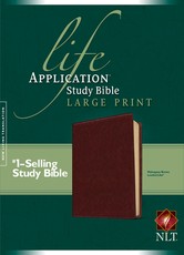 Life Application Study Bible NLT, Large Print